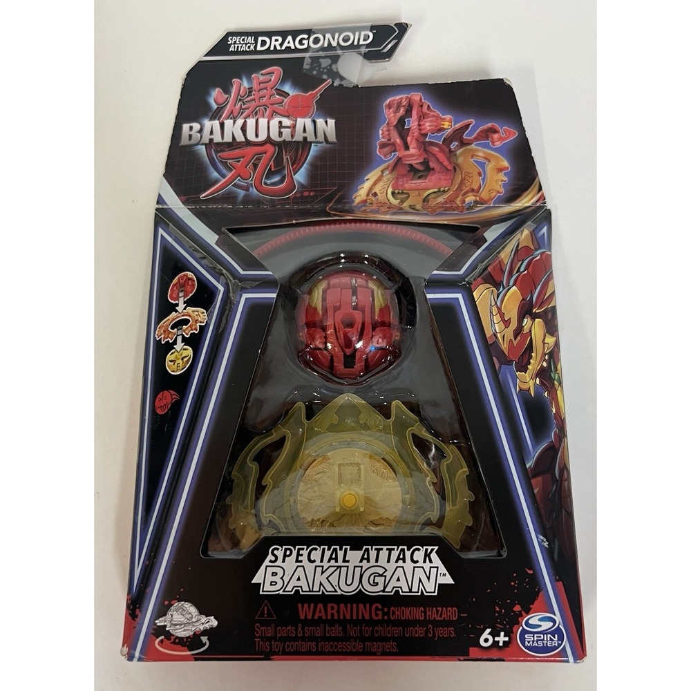 Bakugan Special Attack Dragonoid Spinning Collectible Customizable Action Figure